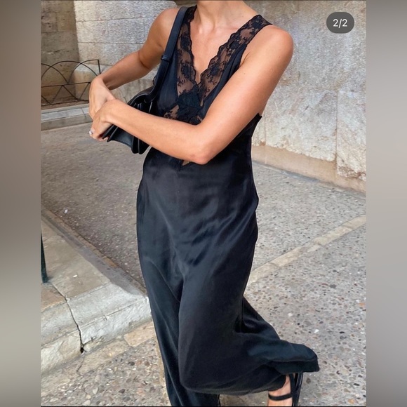 Sir. The Label - Willa ARIES CUT OUT GOWN Lace Floor-Length dress New w/o tags - Picture 2 of 11